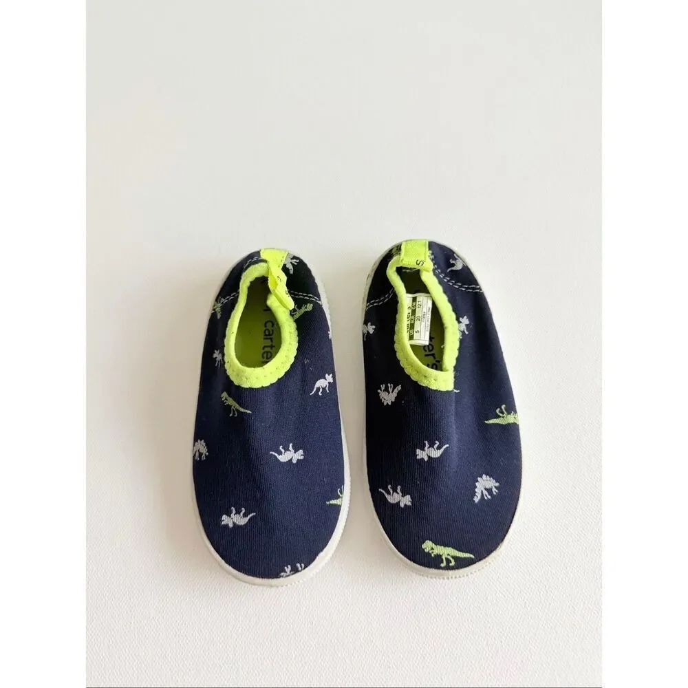 Carter's Shoes Kids Water Shoes Dinosaur Size 5toddler Swimming Beach Boat